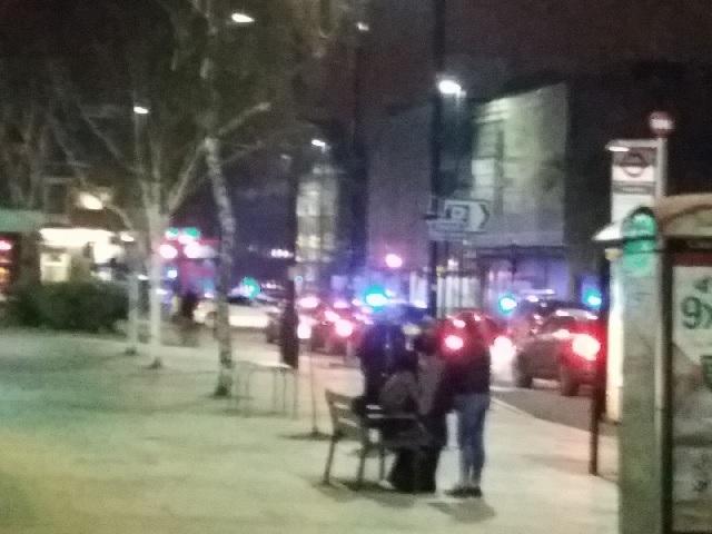 Scene at brentford high street