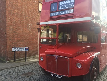 Redroutemaster in Dock Road