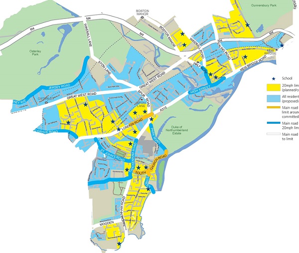 Consultation Map of Brentford and Isleworth
