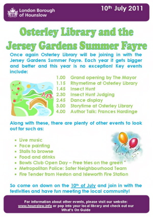 Jersey Gardens Summer Fayre