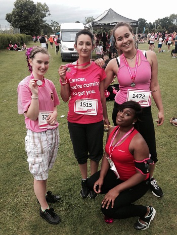 Race for Life girls