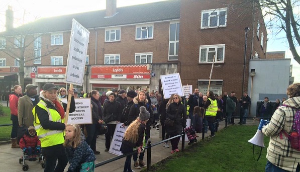 Protestors