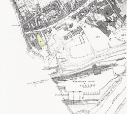 Brentford Dock map 