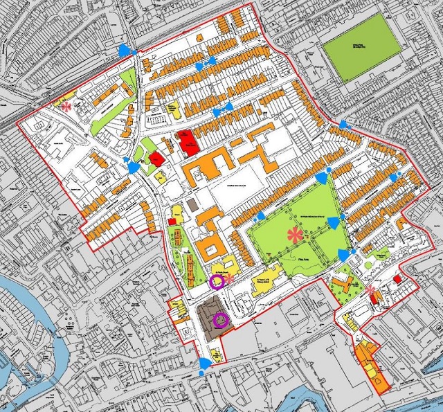 St Paul's Map