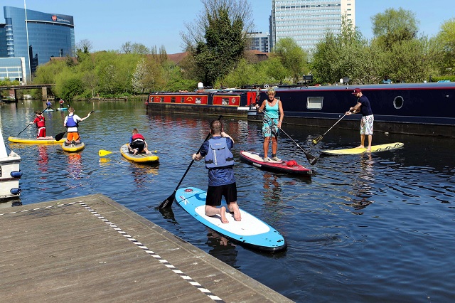 Paddleboarding