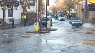 Thames Water Flood Brentford