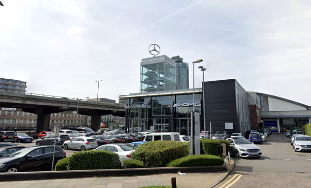 Mercedes-Benz dealership, Brentford