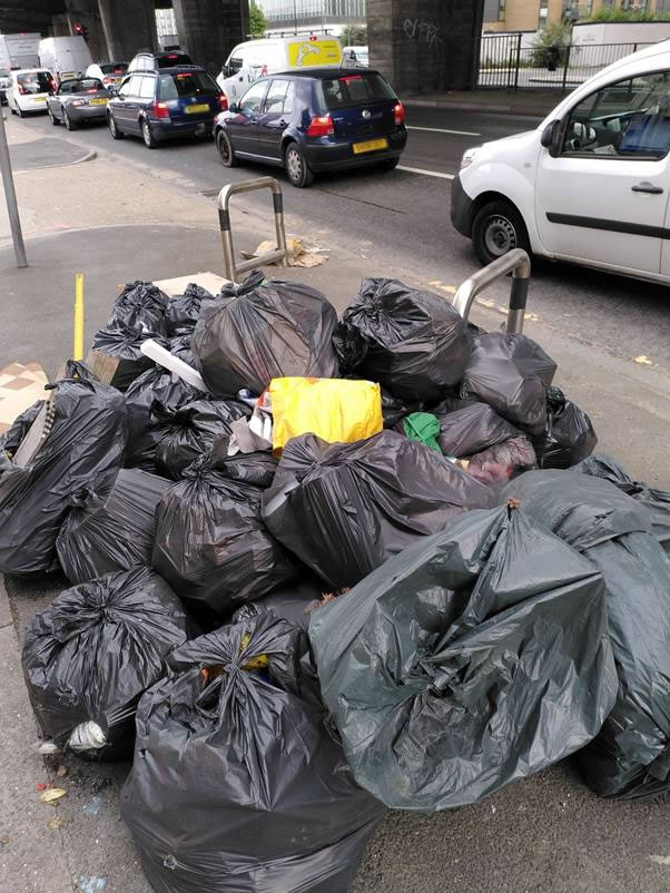 Flytipping York Parade