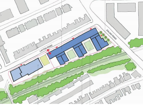 Layton Road Development plan
