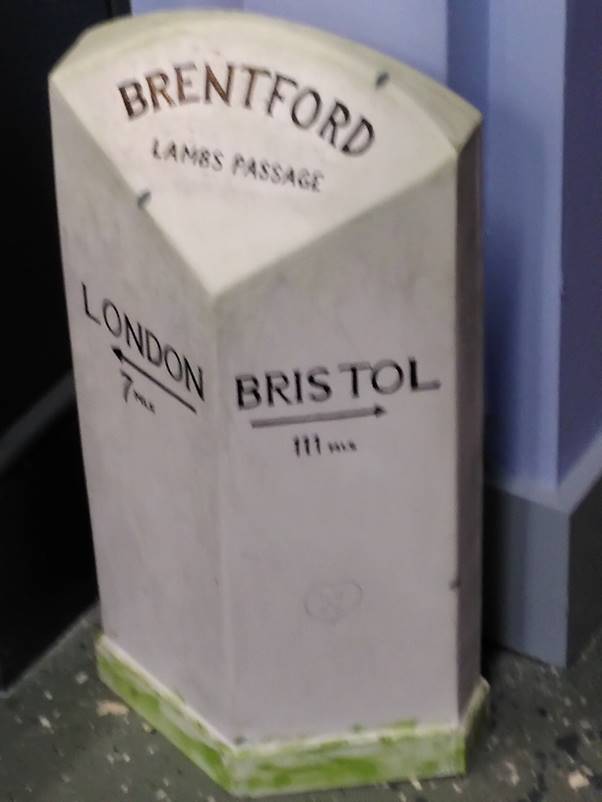 London to Bristol Milestone