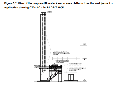 proposed Modgen Chimney Stack