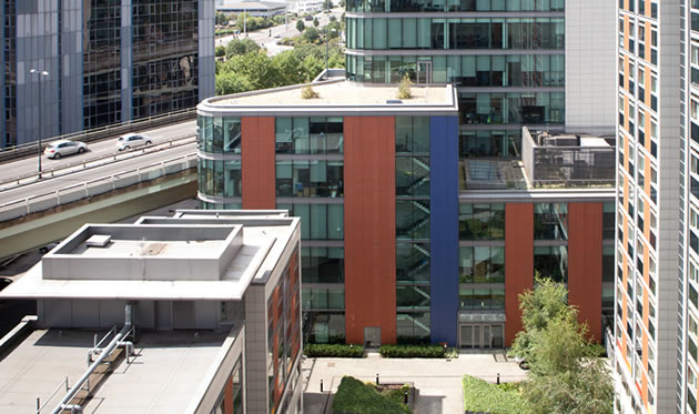 The Paragon accomodation block in Brentford