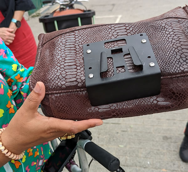 Repurposed handbag