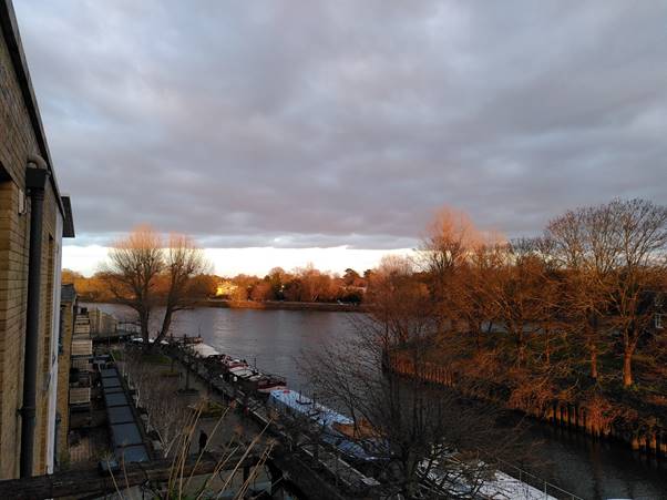 A view of the Thames in Brentford