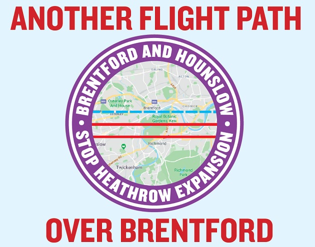 Another Flight Path over Brentford