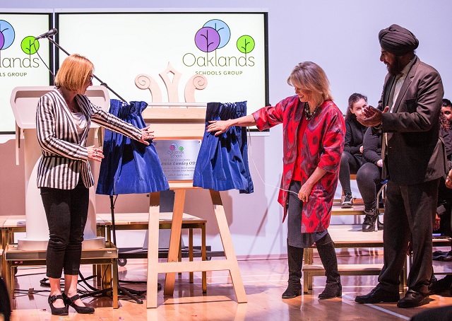 Joanna Lumley OBE opens Oaklands school