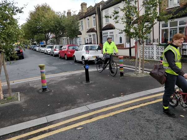 Knitted bollards