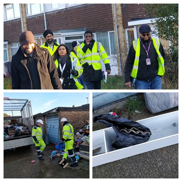 Clearing the fly tip