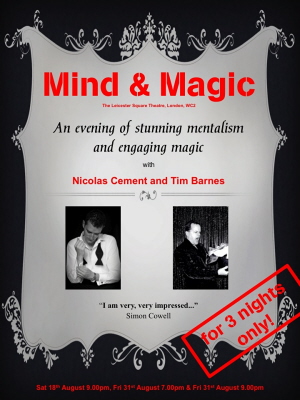 Mind and Magic Poster
