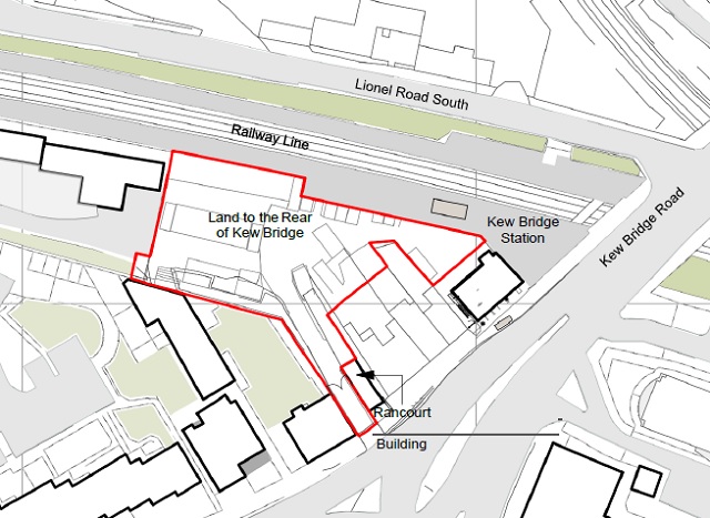 New Plan to Build Block of Flats Near Kew Bridge Station