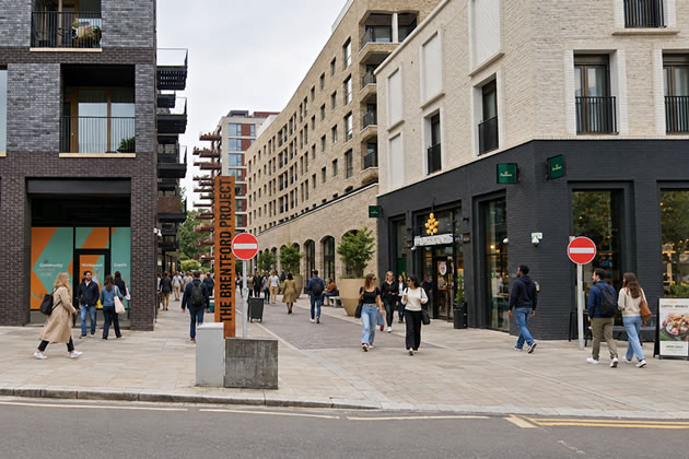 The arrival of the Everyman Cinema in the Brentford Project might have contributed to the rise