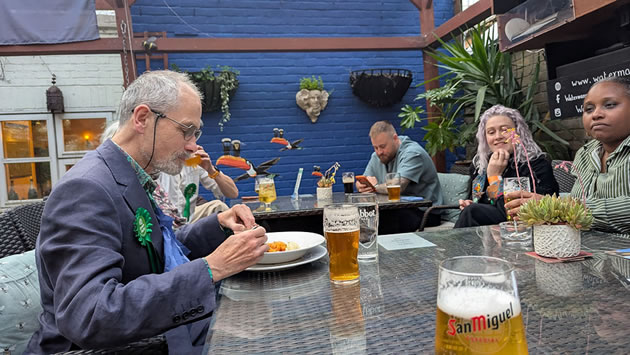 Green Drinks in the Watermans