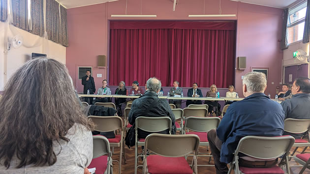 Heston hustings 