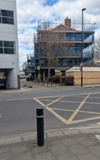 Holly House scaffolding 