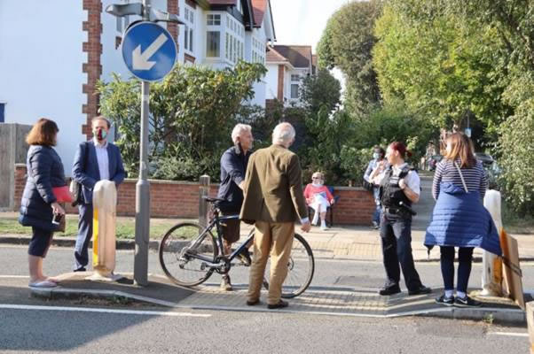 park road protest