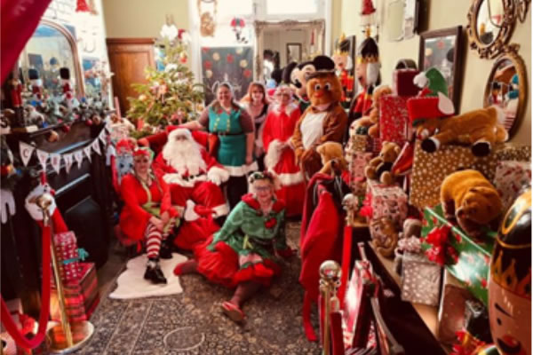 Children will be able to visit Santa's Grotto at the Brentford pub 