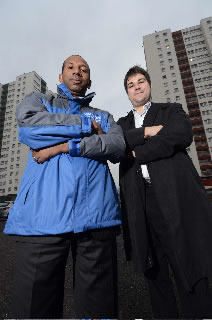Godfrey Hamilton and Cllr. Ed Mayne
